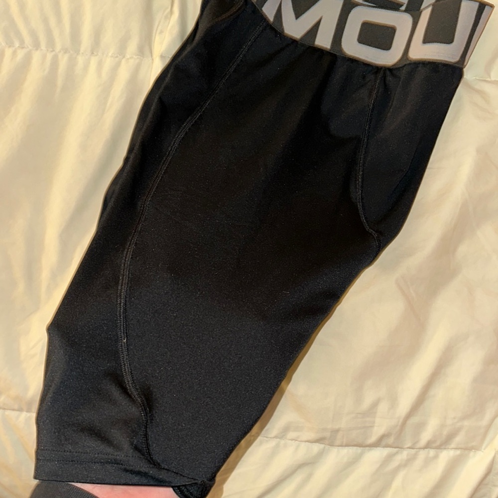 Under Armour Black Baseball Compression Shorts - image 5